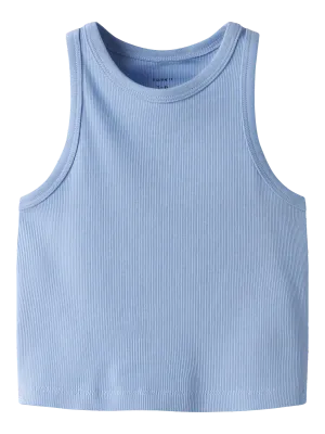 KIDS cropped top - NAKAL - lichtblauw