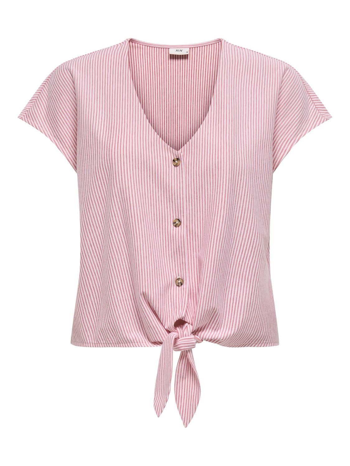 Geknoopte top - NELLI - rood