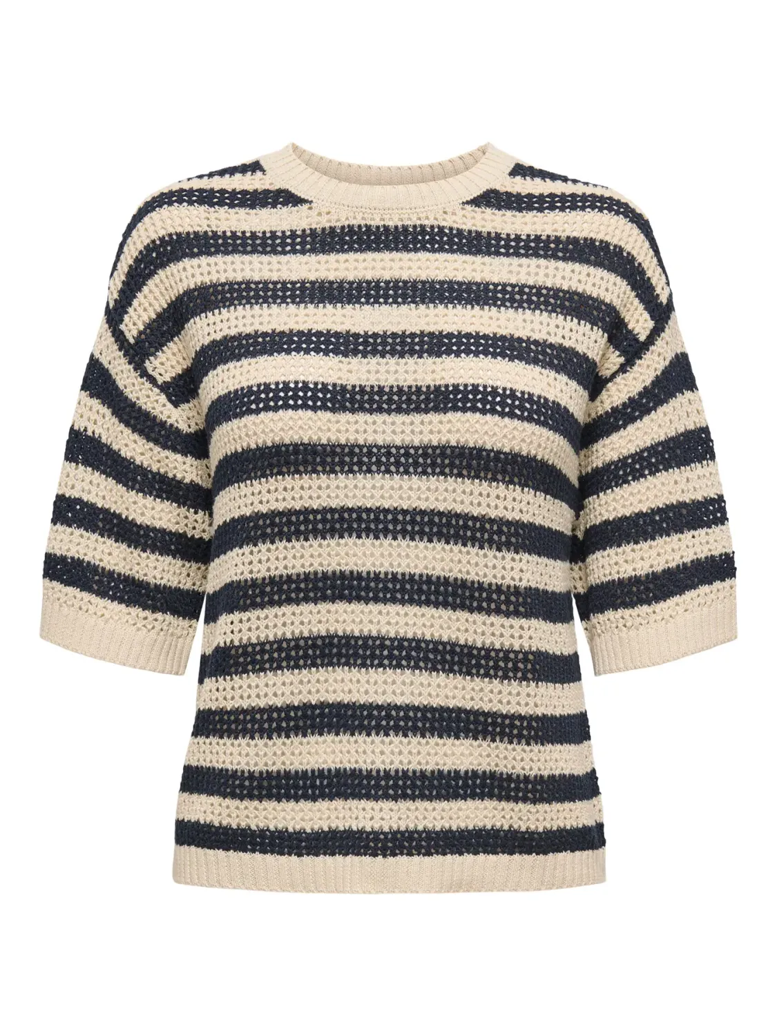 Pullover - TIKKA - blauw/wit