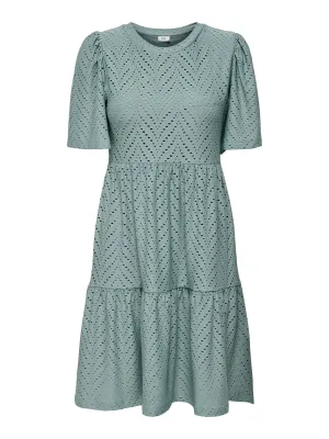 Korte jurk - CARLA - chinois green