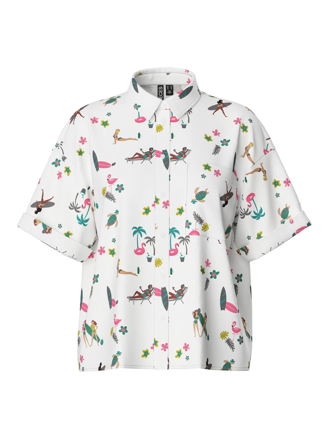 Blouse - TRINIQUE - wit