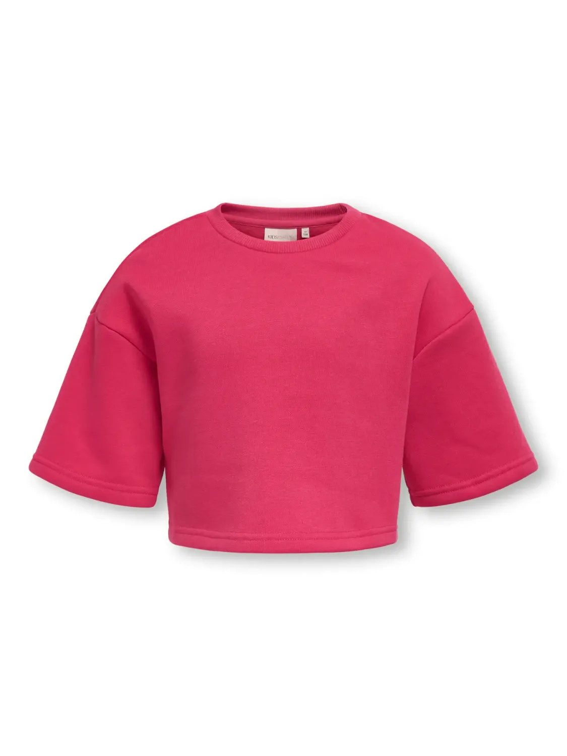 KIDS korte sweater - FAVE - raspberry
