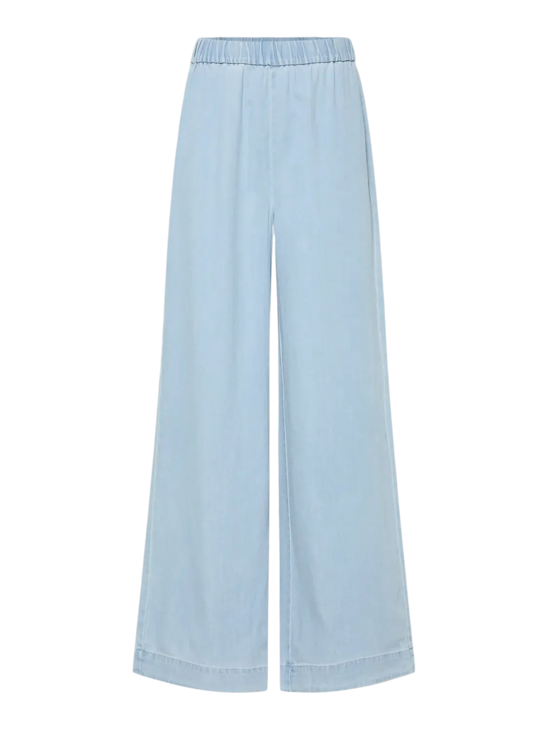Wijde broek - SMIDI - light blue denim