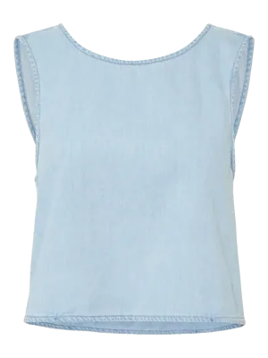 Top - SMIDI - light blue denim