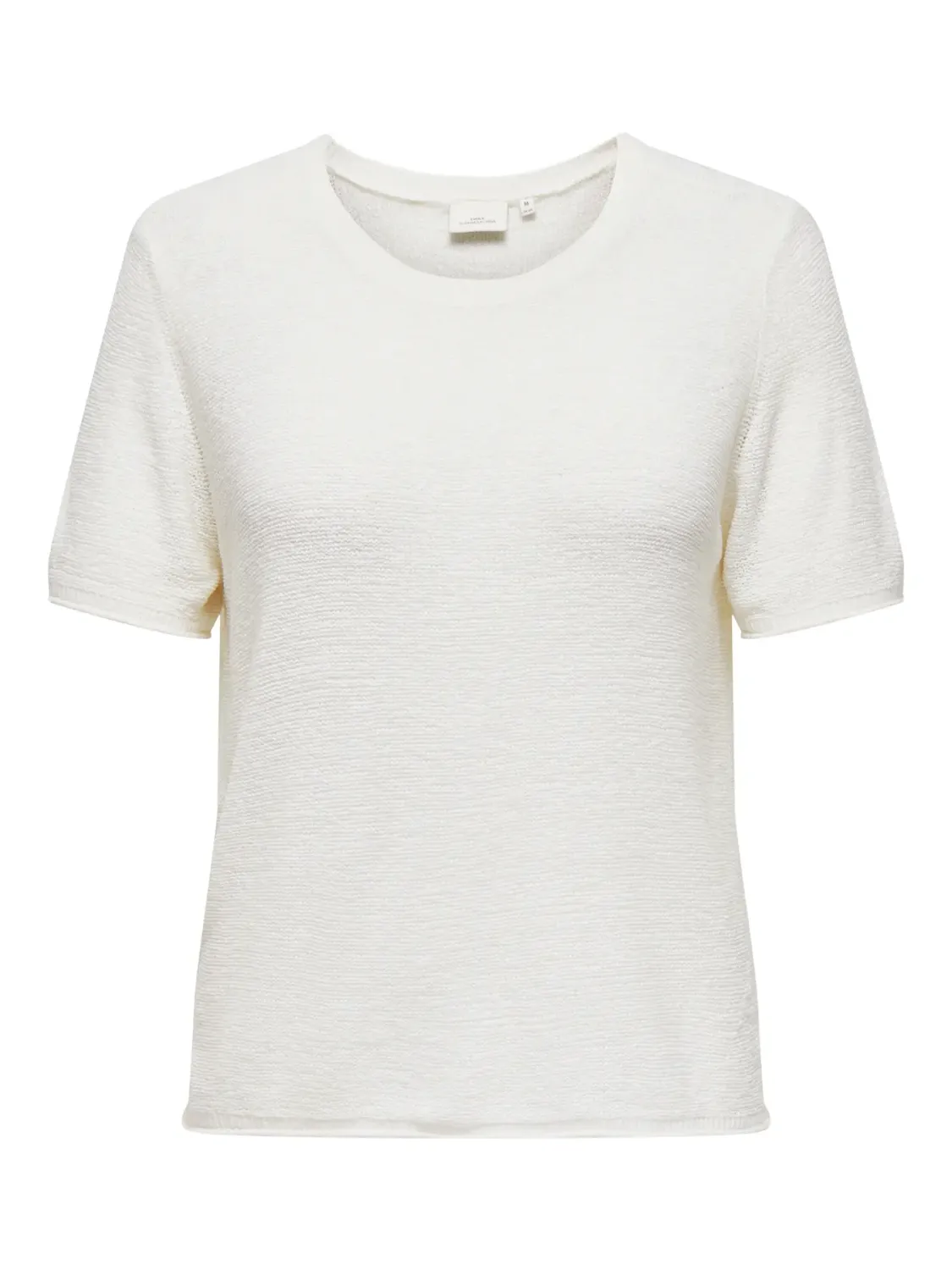 + Trui knit met korte mouw - SUNNY - wit