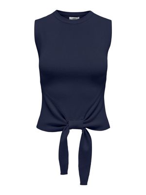 Top - CIRKELINE - donkerblauw