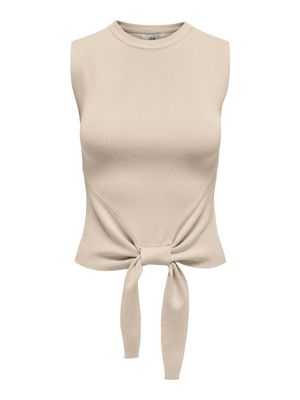Top - CIRKELINE - beige