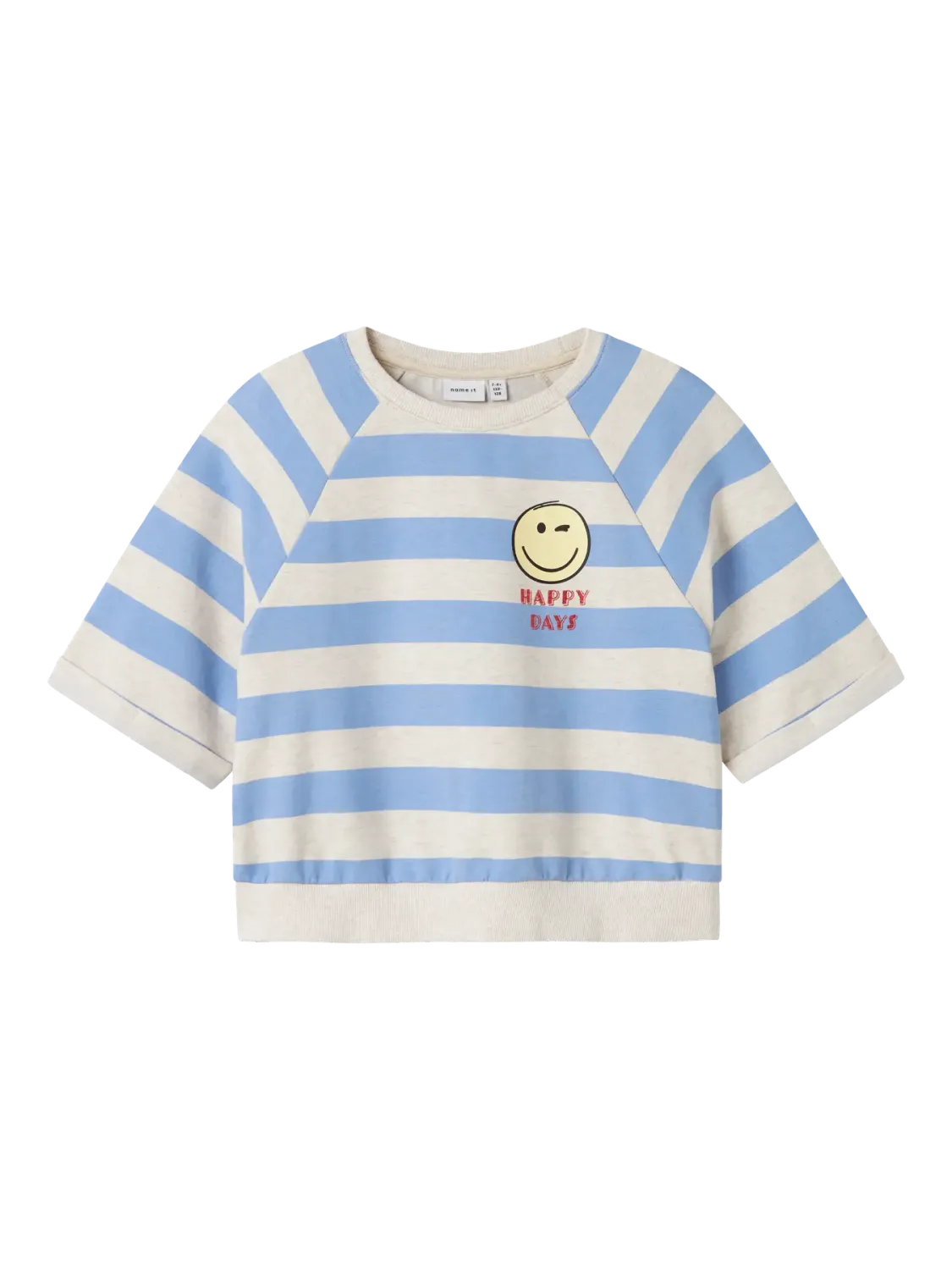 KIDS sweater met korte mouw - ACCA - blauw