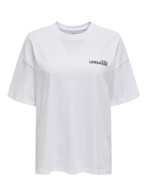 + T-shirt - VIVVI - wit