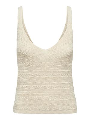 Top - TROPICA - ecru