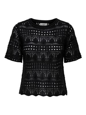 Pullover shirt - SUN - zwart