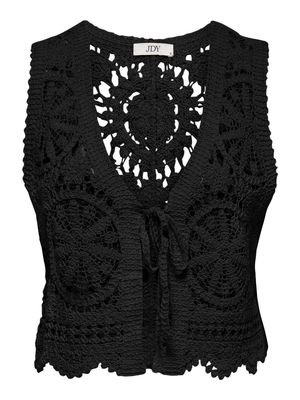 Mouwloze gilet - VIC - zwart
