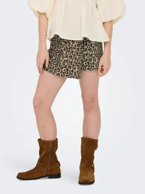 KIDS leopard skort - NAOMI - leopard