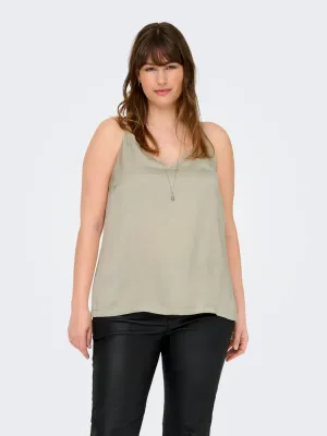 + Top singlet - DEBBIE - ecru