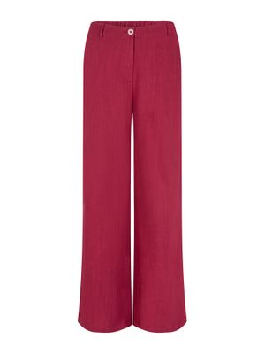 Wijde broek - NIKKI - wine red