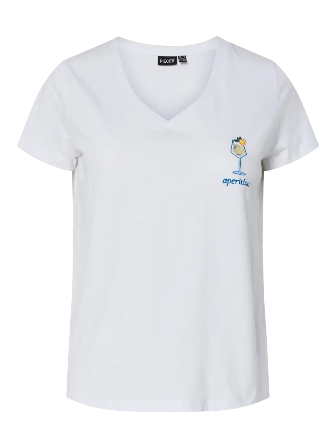 T-shirt - TUA - wit