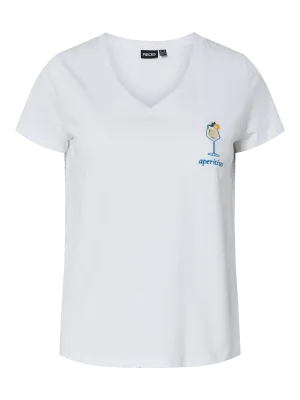 T-shirt - TUA - wit