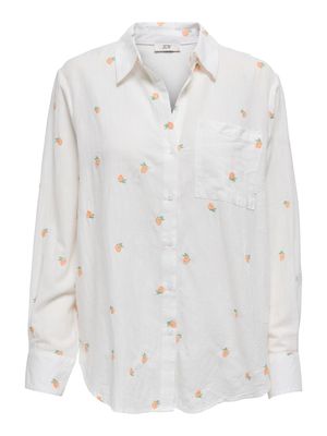 Luchtig hemd - KIMIE - peach