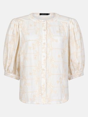 Blouse - CARA - off white