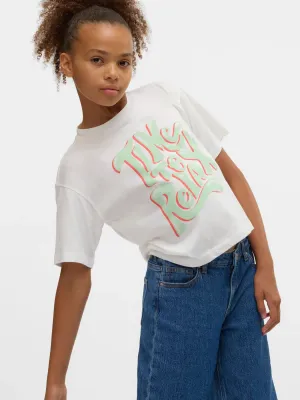 KIDS shirt - PASTEL - snow white
