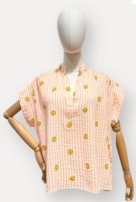 Blouse - SMILE - oranje