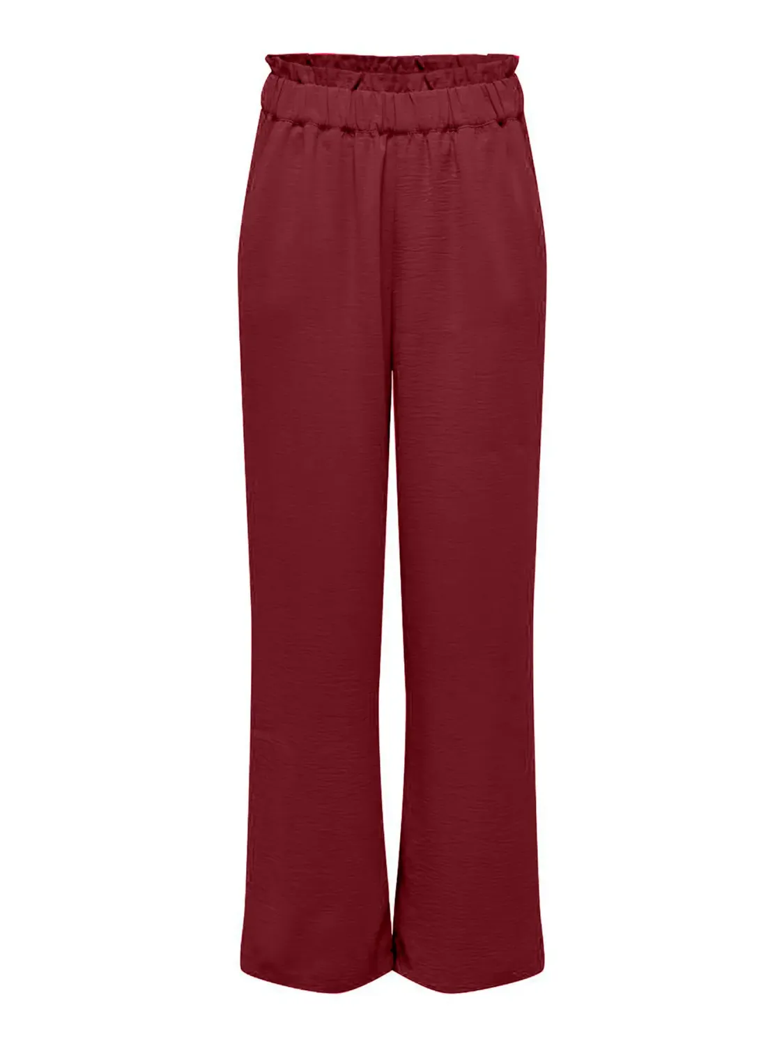 Wijde lange broek - DIVYA - bordeaux