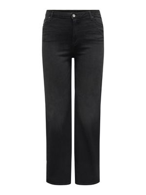 + Wijde jeans - WILLY - black
