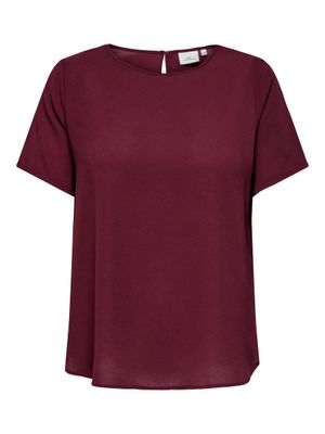 + Blouse - VICA - bordeaux