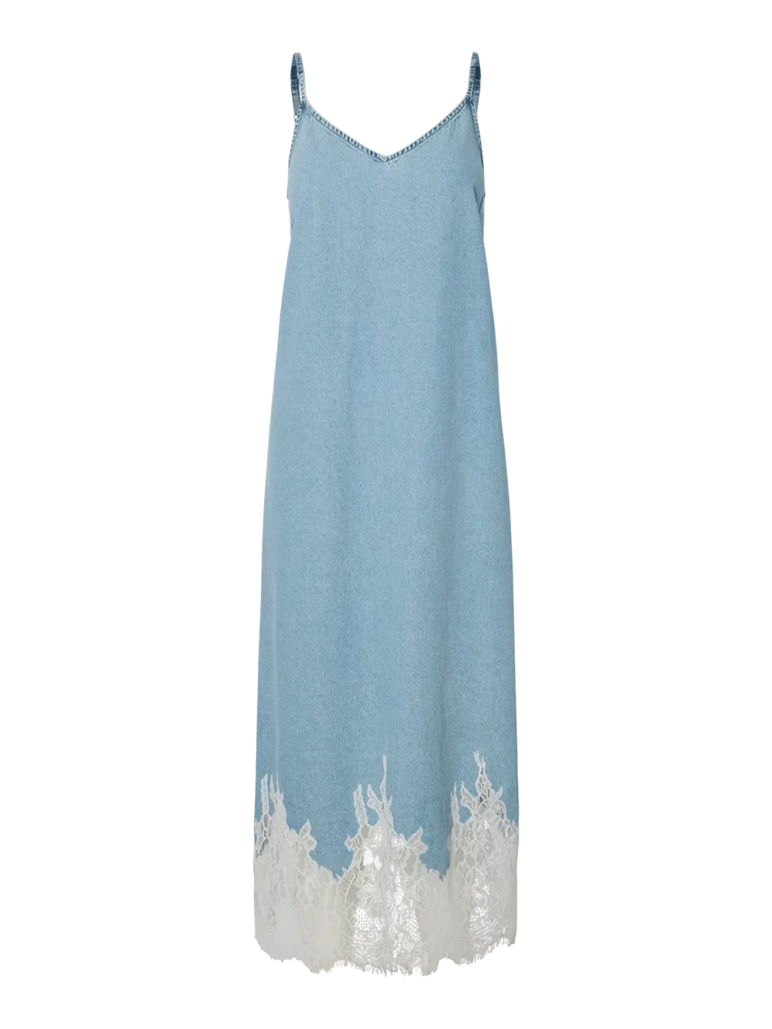 PRE-ORDER Denim jurk - FENIE - light blue denim