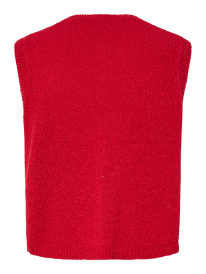 Mouwloze vest - JESSIE - rood