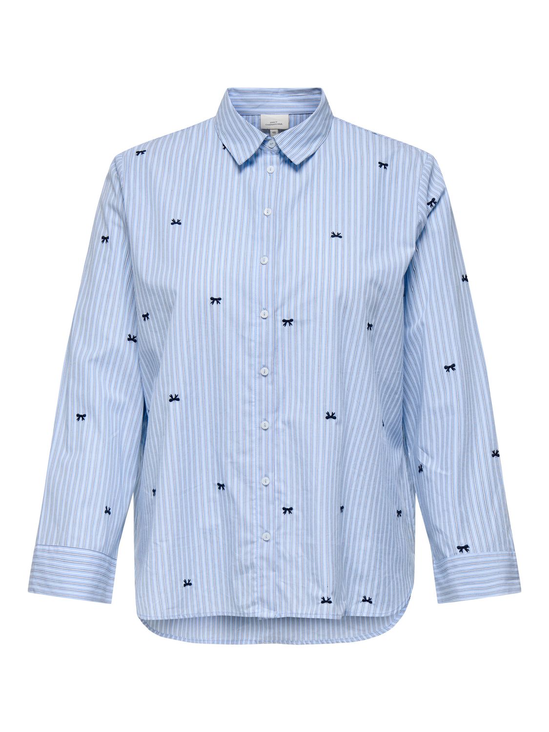 + Hemd / blouse - LINA GRACE - lichtblauw