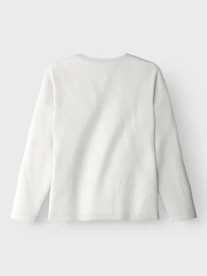 KIDS shirt - VAGNO - wit Life Is Good