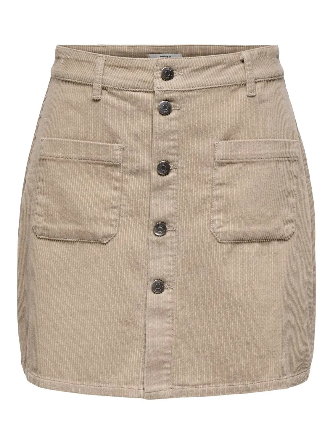Korte rok corduroy - SHIRAZ - ecru