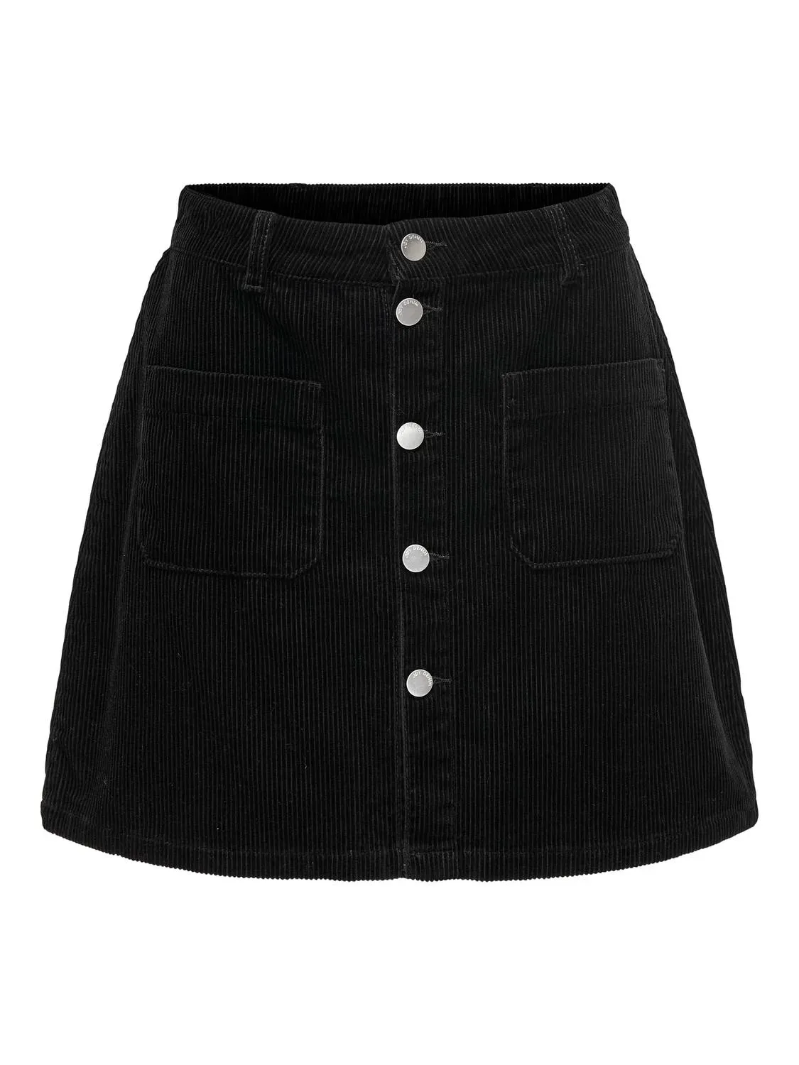 Korte rok corduroy - SHIRAZ - zwart