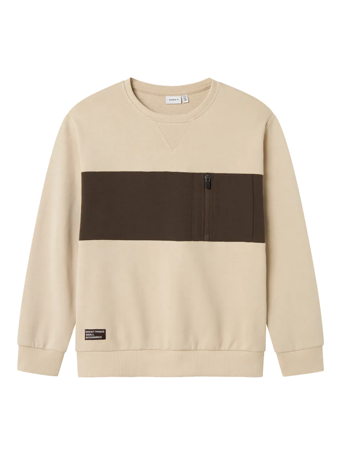 KIDS sweater - LIONEL - beige