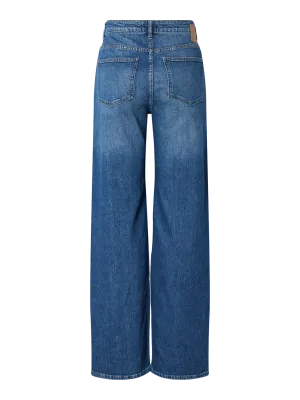 Wijde jeans - SILKE - medium blue denim
