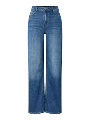 Wijde jeans - SILKE - medium blue denim