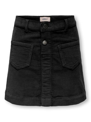 KIDS Rok corduroy - AMAZING - zwart