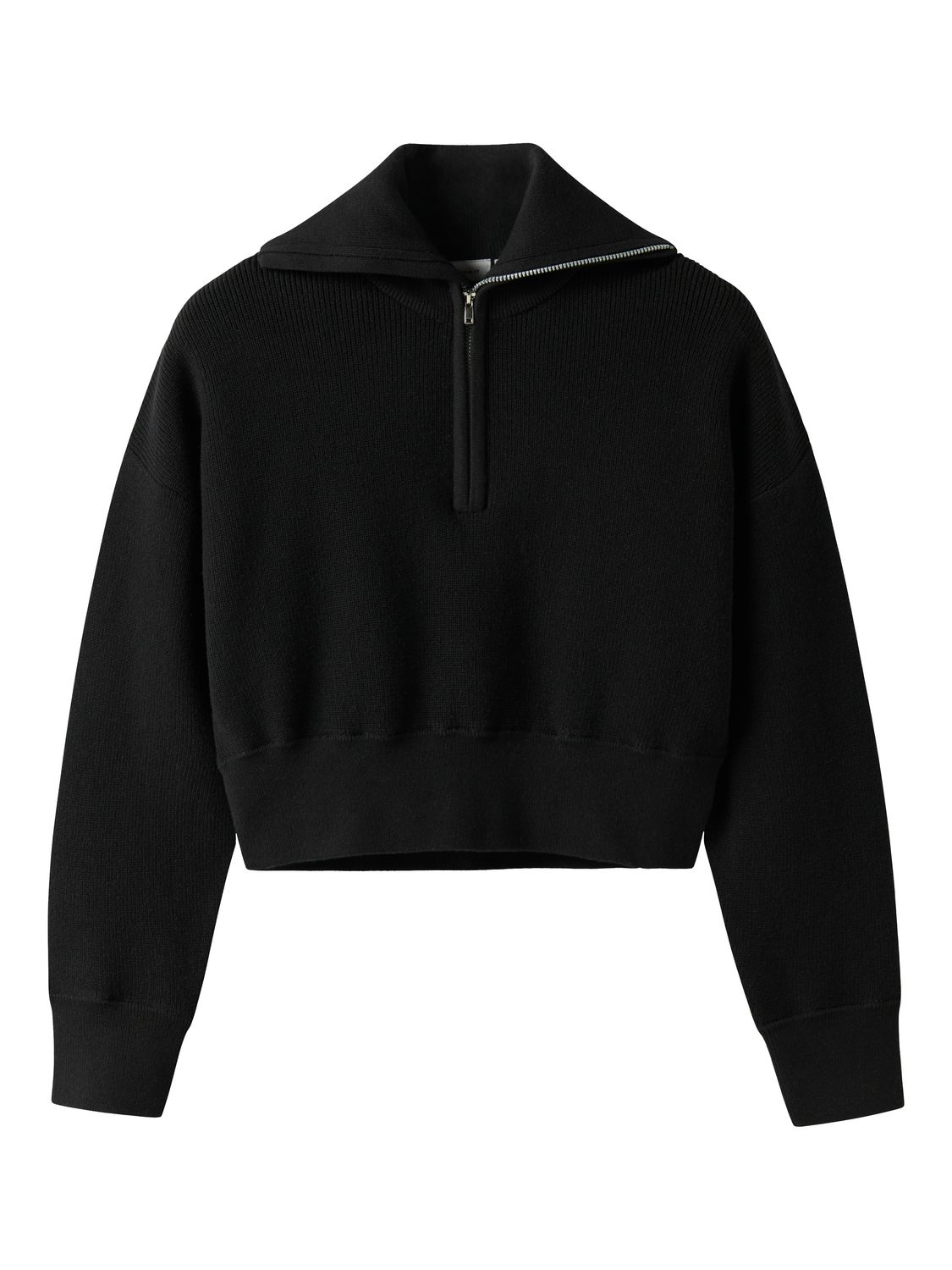 KIDS trui polo - LISEN - zwart