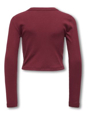 KIDS shirt met lange mouw - BINA - bordeaux
