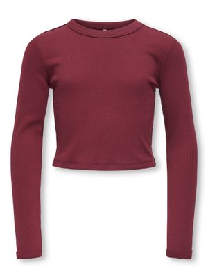 KIDS shirt met lange mouw - BINA - bordeaux