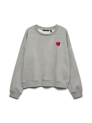 KIDS sweater - MALYHEART - grijs