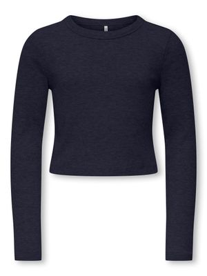 KIDS shirt met lange mouw - BINA - donkerblauw