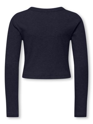 KIDS shirt met lange mouw - BINA - donkerblauw