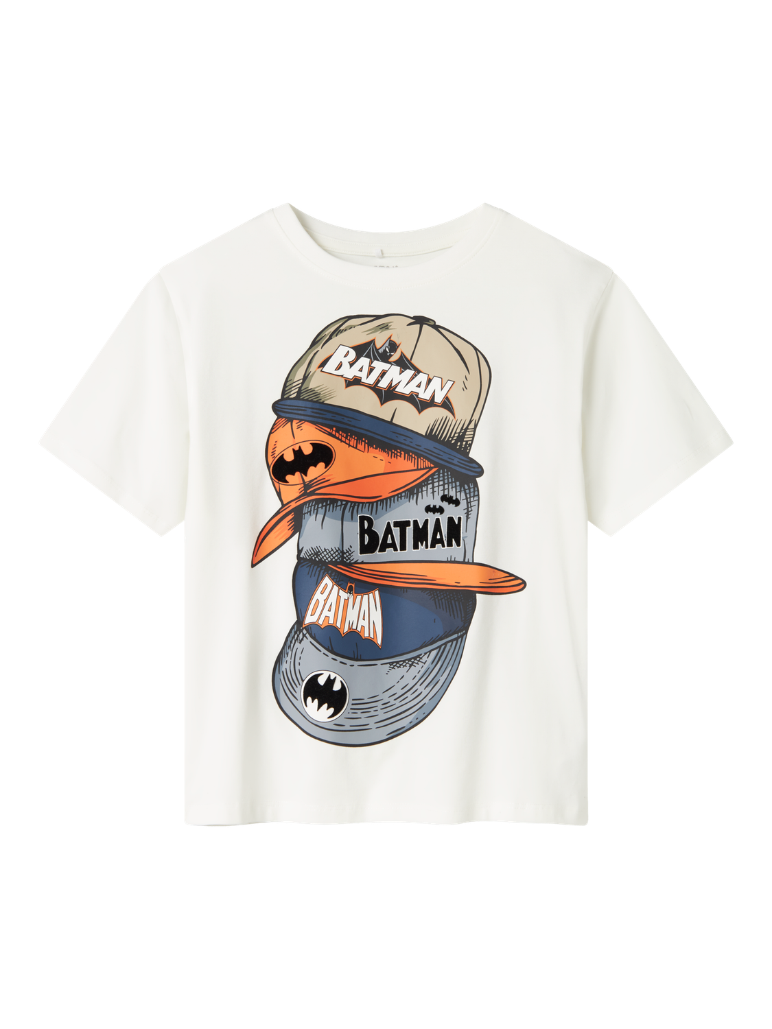 KIDS t-shirt  - ADD BATMAN - wit