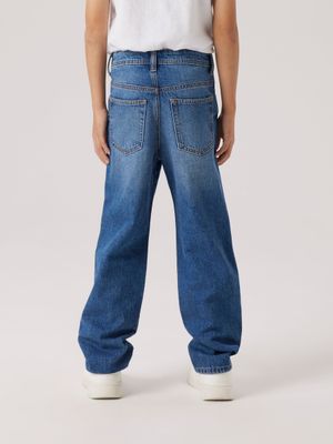 KIDS jeans - RYAN LOOSE - medium blue denim