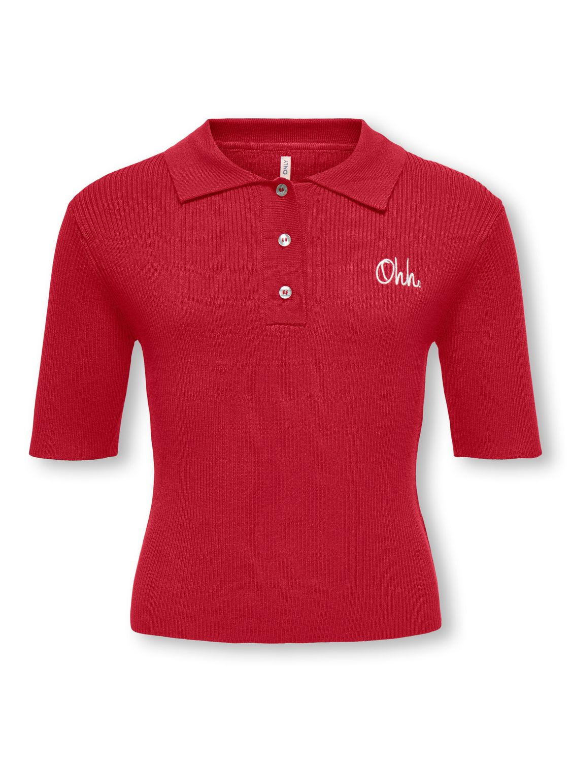 KIDS polo shirt - NATASCHA - rood