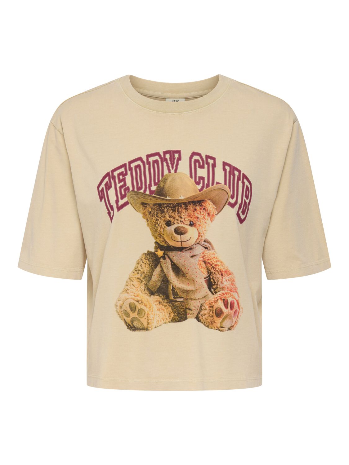 T-shirt basic - CARLA - beige