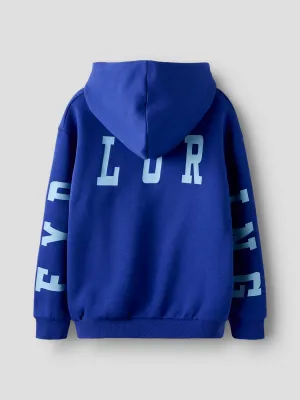 KIDS sweater hoodie - LIAM - blauw
