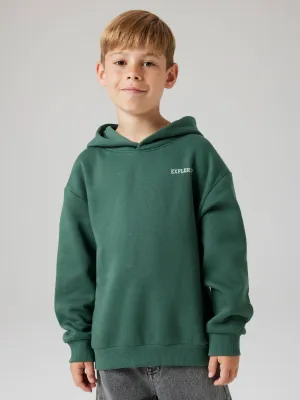 KIDS sweater hoodie - LIAM - groen
